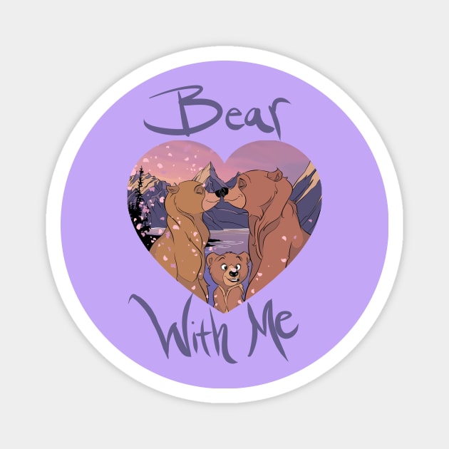 Brother Bear with Me Magnet by Drea D. Illustrations